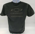 Black w/ Gray Chevrolet Performance Script / Logo & Bowtie Emblem Unisex