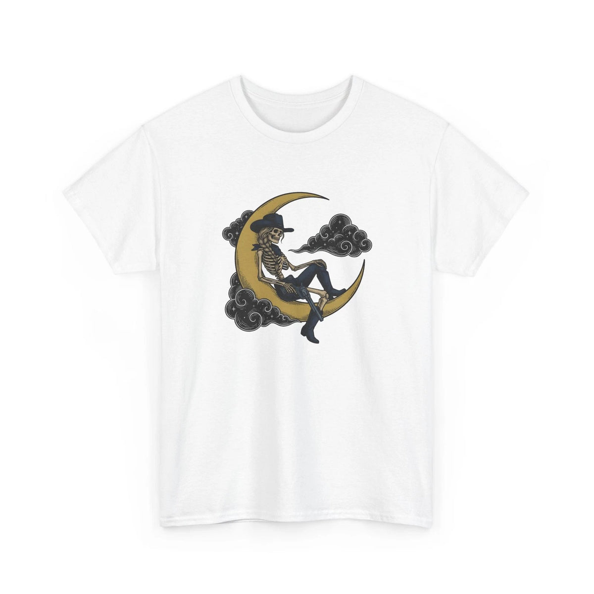 Skeleton Cowgirl Shirt Cowgirl Western Gift Women Tattoo Tee Skelly T-Shirt
