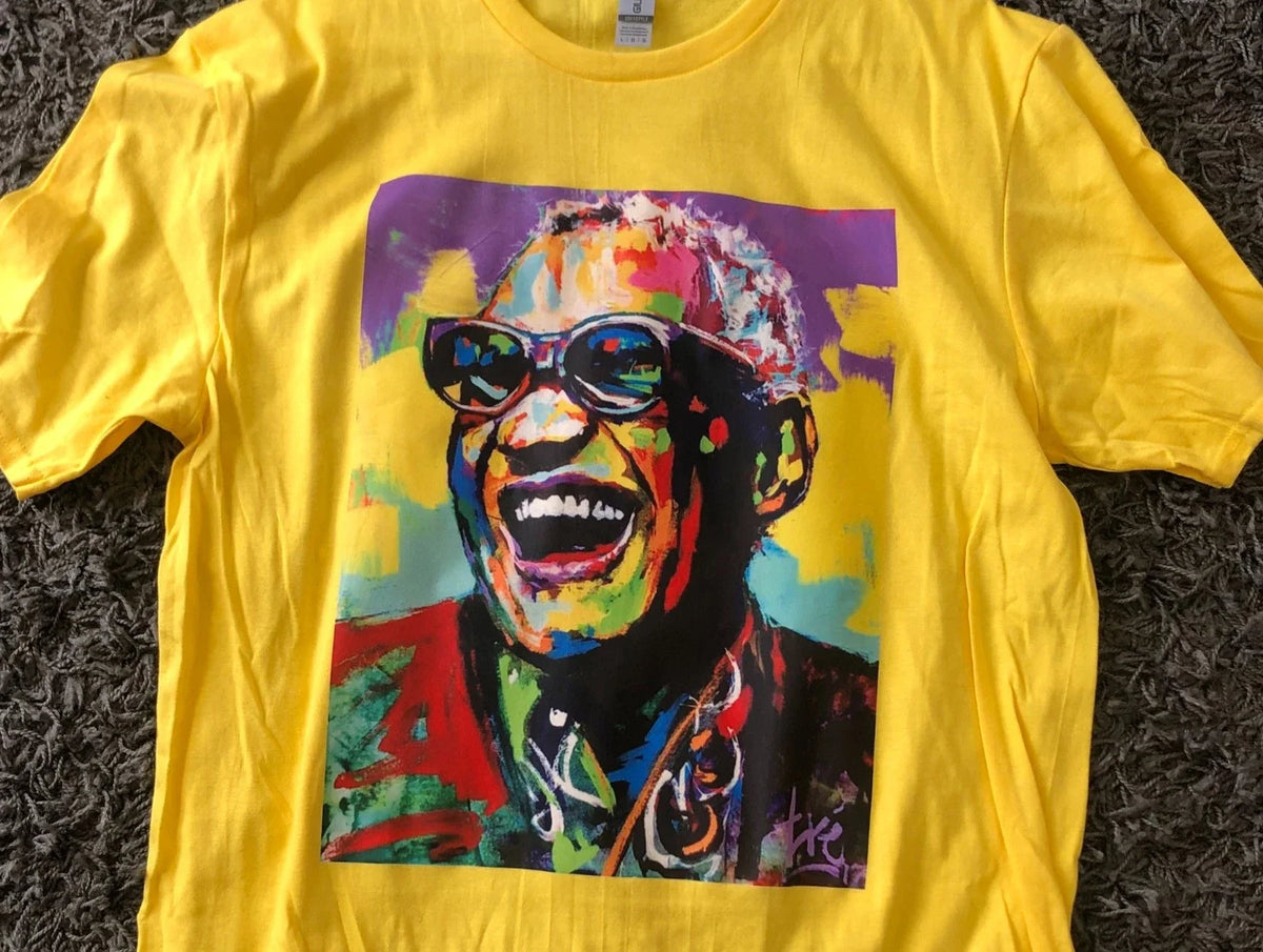 Ray Charles Colorful Custom Unisex