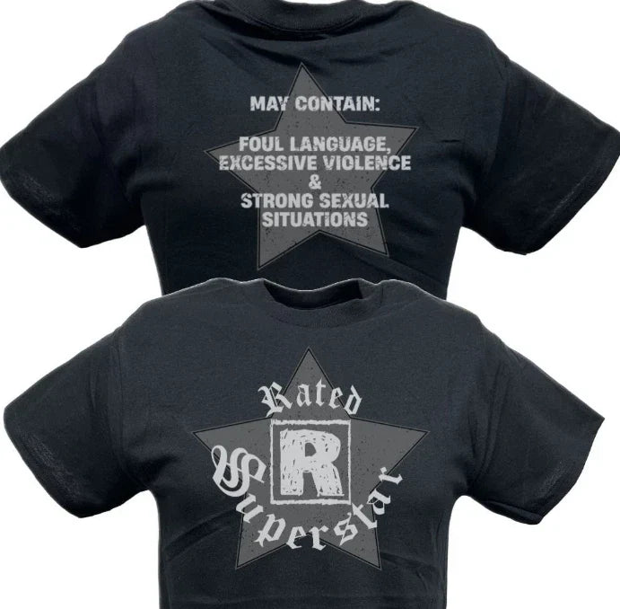 Edge Rated R Superstar Logo Mens Black Unisex