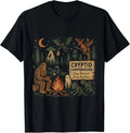 Cryptid Campground Bigfoot Mothman Aliens Loch Ness Monster Unisex