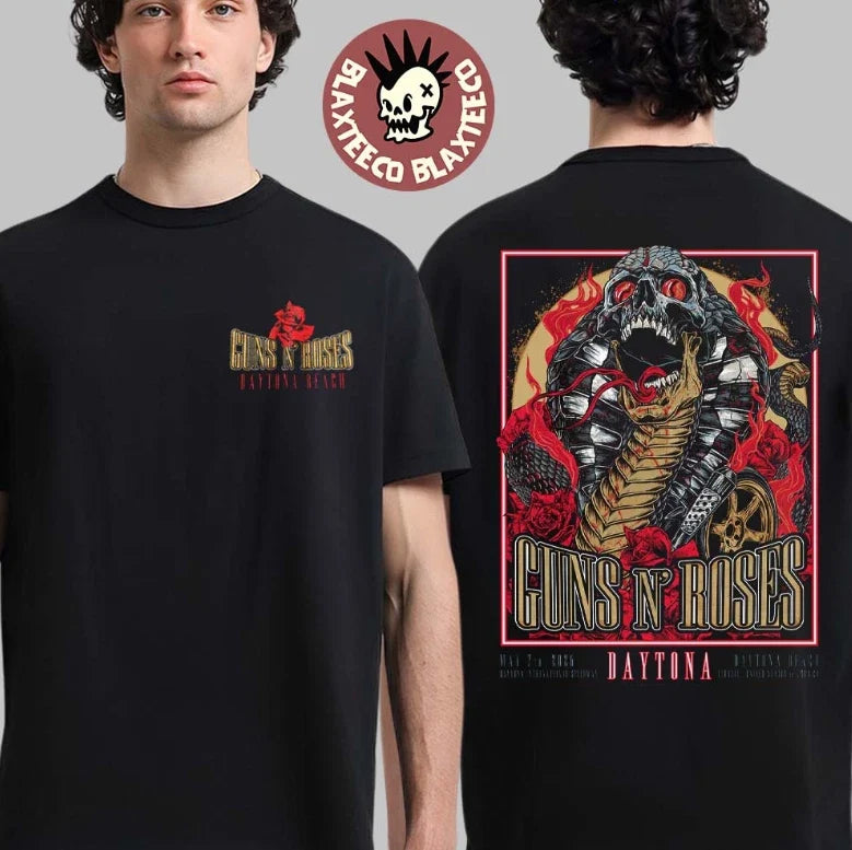 Guns And Roses Welcome To Rockville 2026 Festival Venue May 7 Two Sided Unisex