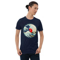 Sobriety Serenity One Day At A Time AA Sober Great Wave Unisex