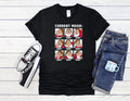 Current Mood Grumpy 9 Faces Men Women Unisex Shirt Baseball 4103 Unisex