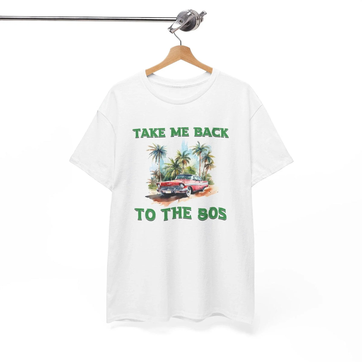 Retro Neon Lights | Vintage 80s Aesthetic Tee | Classic Vaporwave Unisex