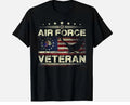Veteran US Air Force Tshirt - American Betsy Ross Flag Gift Unisex Unisex