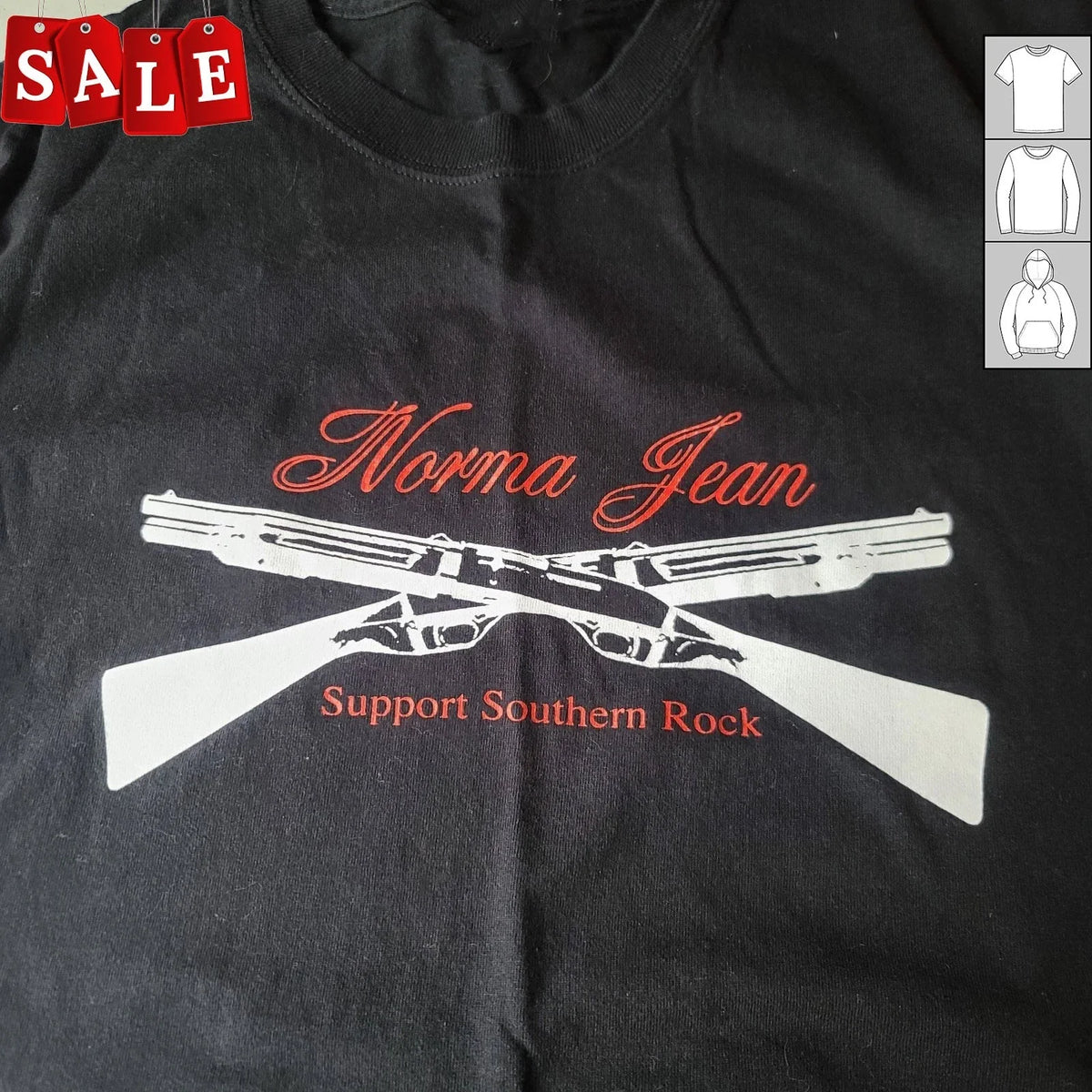New NORMA Jean SUPPORT Southern ROCK Gift For Fans Men S-235XL Tee TH659 Unisex