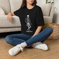 Dapper Skeleton Illustration | Vintage Skull Art Unisex