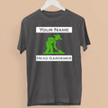 Personalised Custom Name Head Gardener Gardening Plant Garden Lover Gift Unisex