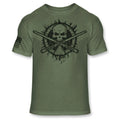 Billiard T Shirt - Pool Sticks Balls Skull American Flag Soft Blend Shirt - A134 Unisex