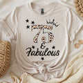 75 and Fabulous Short-Sleeve Unisex T-Shirt, Grandma 75th Birthday Tee