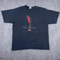 Vtg International Mystery Writers Festival T-Shirt Mens XL Black 2007 Graphic