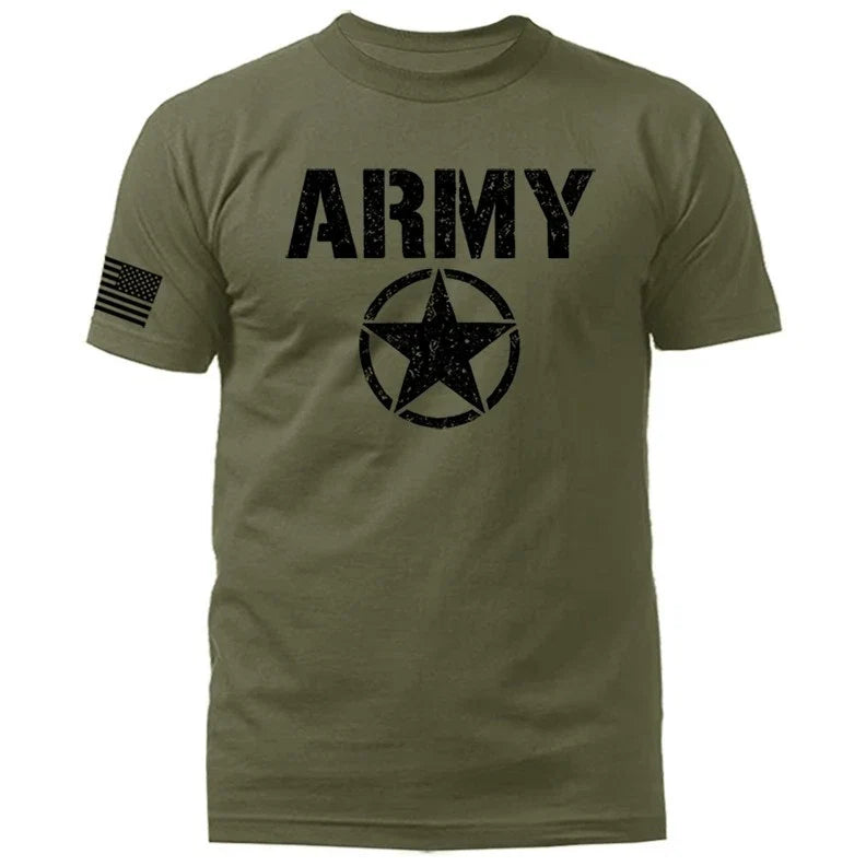 Army Military Patriotic US Flag Veteran Graphic Unisex