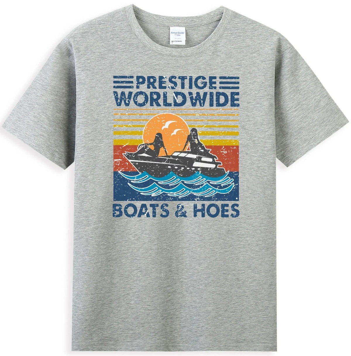 Prestige Worldwide Boats and Hoes Funny Quote Men's Unisex