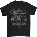 Challenge Legend Custom Chopper Motorbike Mens 100% Cotton Unisex