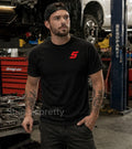 Mechanic Snap-On Style | 100% Cotton Work Tee | Durable Print | Men’s Unisex