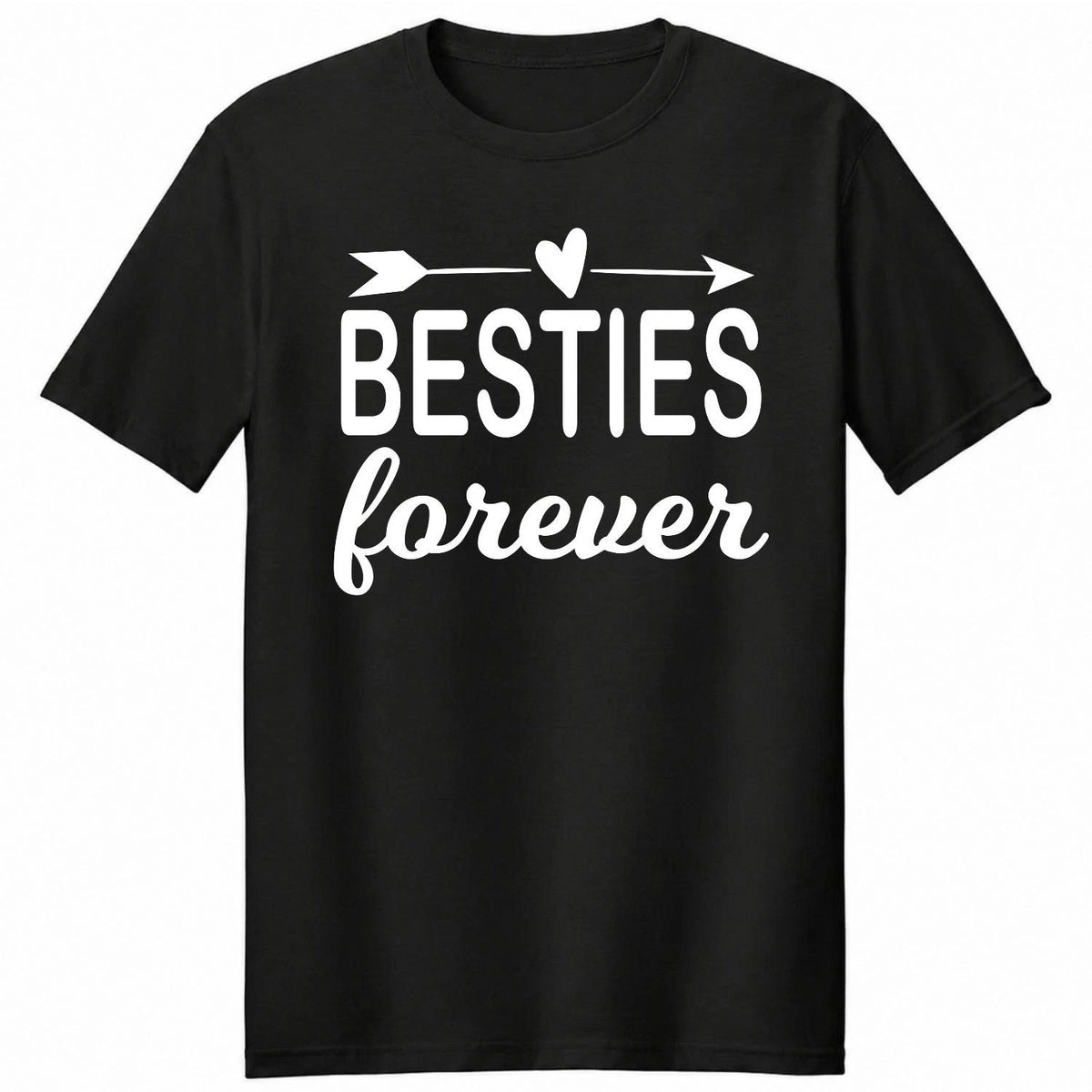 Besties Forever Shirt BFF Friendship Tee Cute Best Friend Gift Top Women Xmas
