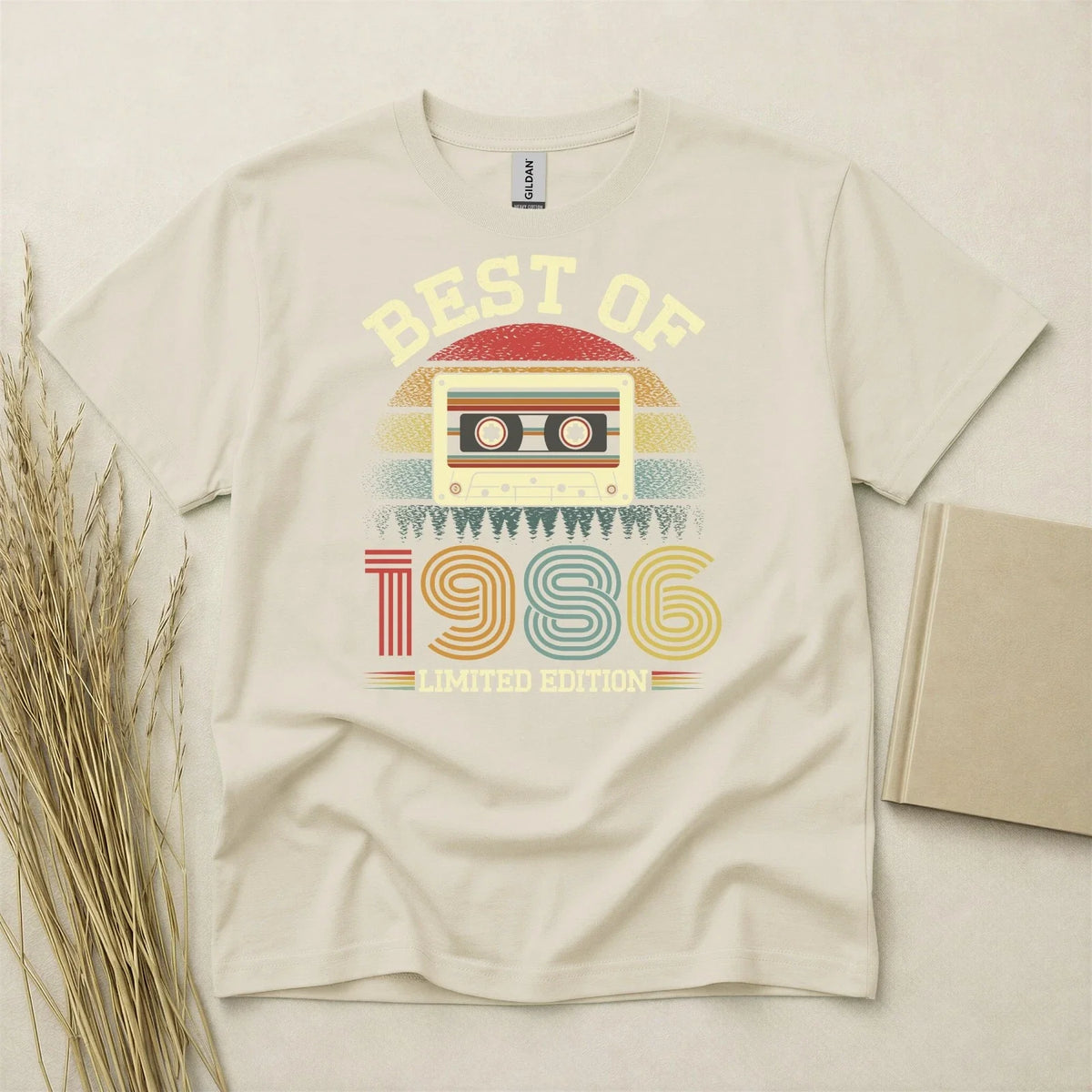 Best Of 1986 40th Birthday T Shirt Custom Year Gift Gildan Heavy Cotton Tee Unisex