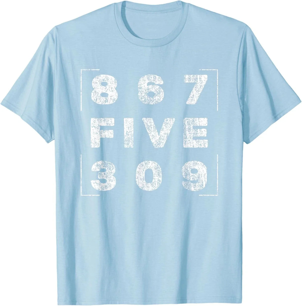 Retro Vintage Eighties Tee 8675309 Nostalgic and Funny 80's Unisex