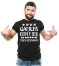 Gamer Shirt Funny Gamer Shirt Gaming Gifts Gamers Don't Die They Respawn Shirt