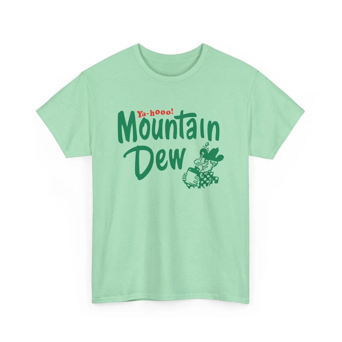 Mountain Dew Old Logo Printed Cool Vintage Graphic Collectible Unisex
