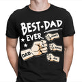 Best Dad Ever Personalised Fathers Day T Shirt Birthday Novelty Gift Tee Top #FD Unisex