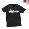 Nature Guitar Musician Music Lover band Tee Country Music Guitarist tee Unisex