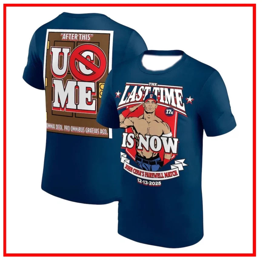 HOT SALE - John Cena Farewell Tour 2025 Washington AOP S-5XL Reprint Unisex
