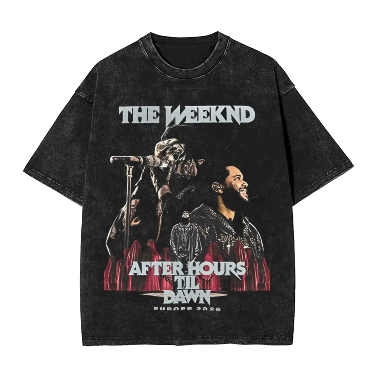 The Weeknd AFTER HOURS TIL DAWN Graphic Print Cotton Unisex Tees Unisex