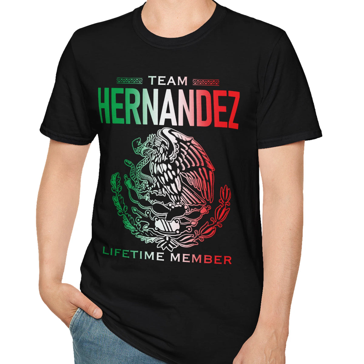 Team Hernandez Shirt Family Reunion TShirt Mexico Flag Last Name Cinco De Mayo