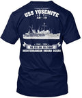 Uss Yosemite Ad 19 Made in the USA Size S to 5XL Unisex