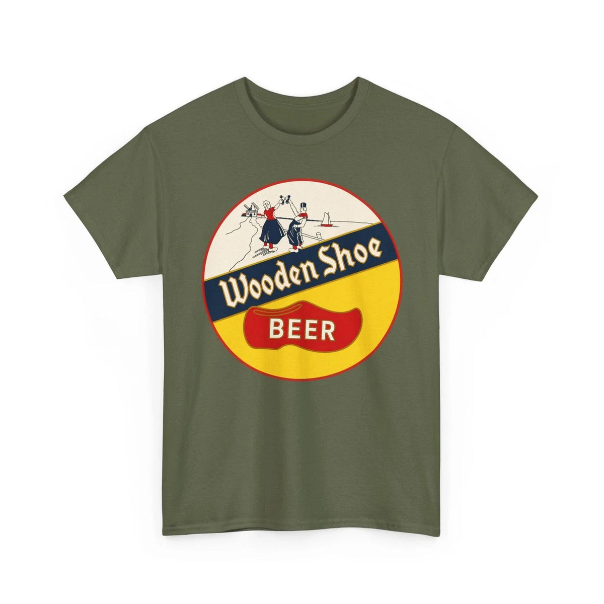 Wooden Shoe Beer Star Beverage Co. Minster OH Retro Breweriana Unisex