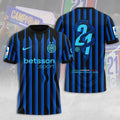 Milan Campioni D’Italia 25/26 3D Apparel Tshirt Unisex