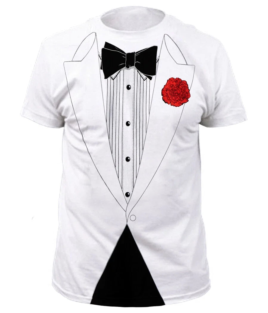 Tuxedo White Prom Costume Party Unisex