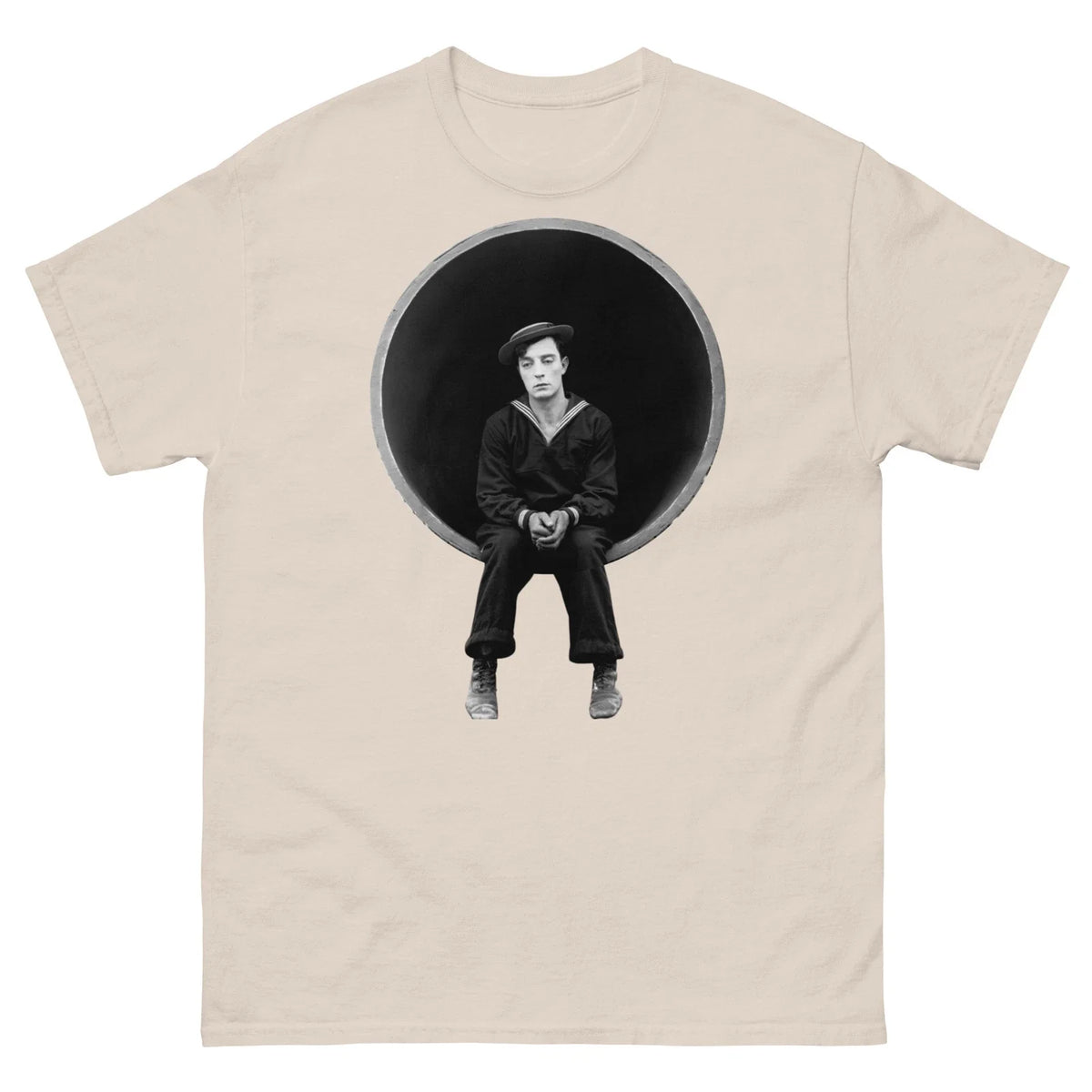 Buster Keaton T Shirt | Silent Movie Star Tee | Vintage Comedy Legend Shirt Unisex