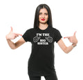 Womens Sister Shirt I Am The Big Sister T-Shirt Big Sister Gift Sister Shirts