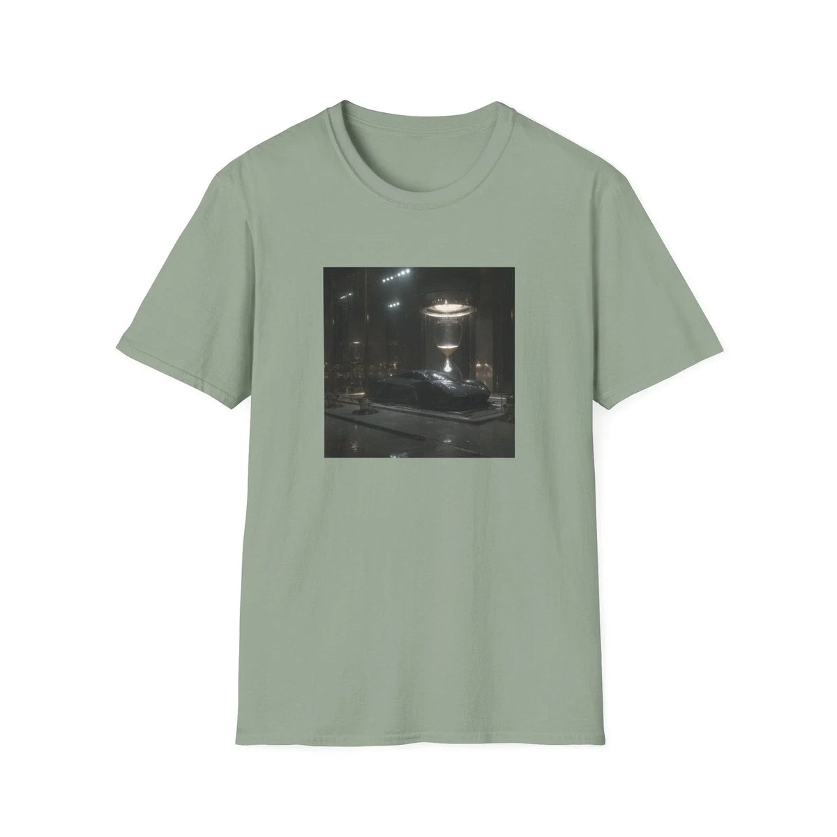 City Night Streetlight T Shirt | Urban Noir Photography Graphic Tee | Unisex Unisex