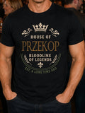 Przekop Surname Men's Tee Family Reunion Gift Idea S-5XL