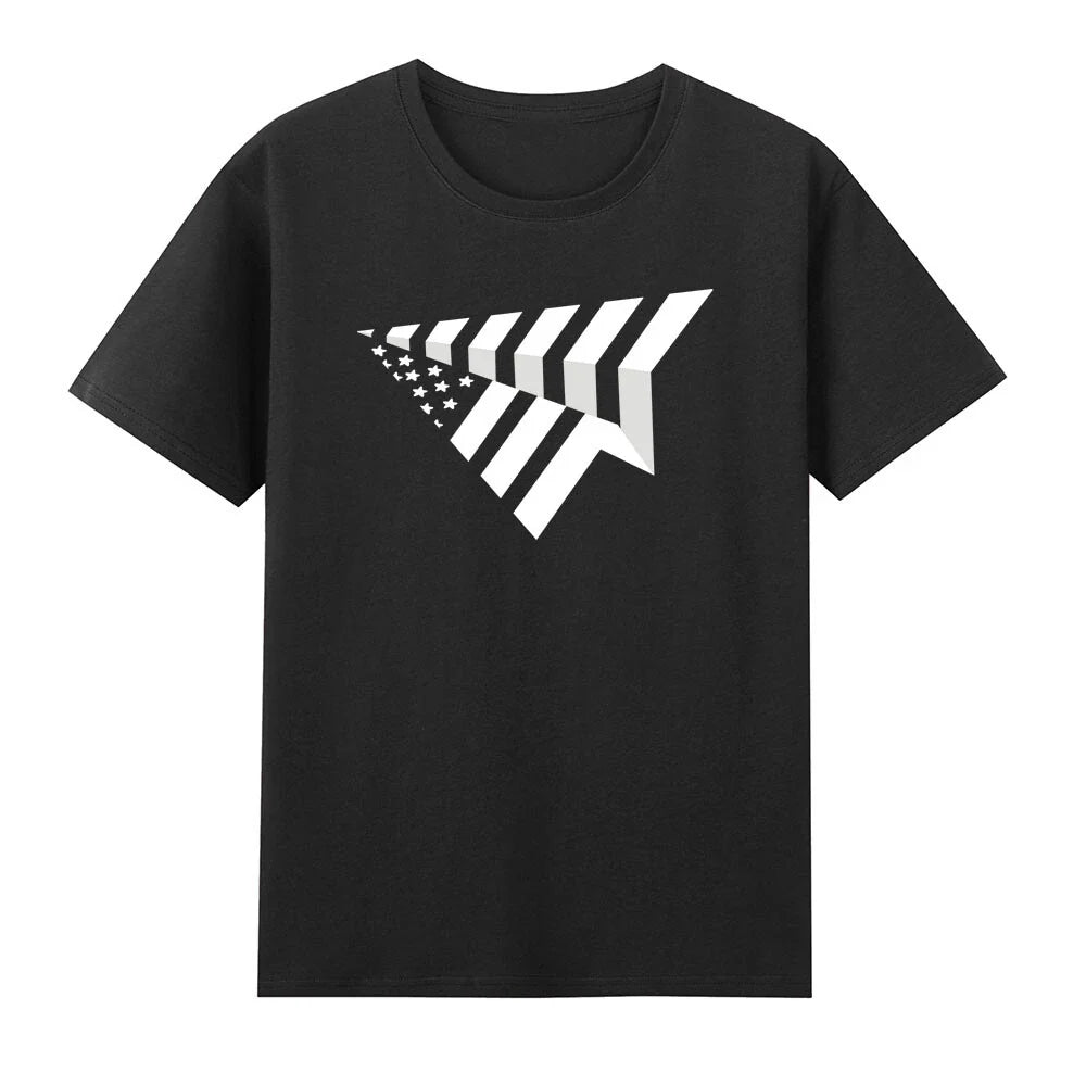 Paper Plane USA Paper Airplane US Flag Unisex