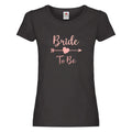 Personalised Custom Printed Your Text Bride To Be Hen Do Party Tee Top Unisex