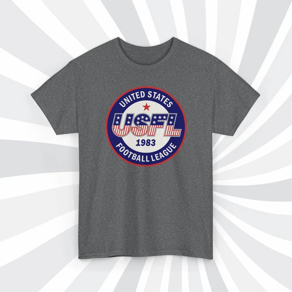 1983 USFL Vintage Football Logo Unisex