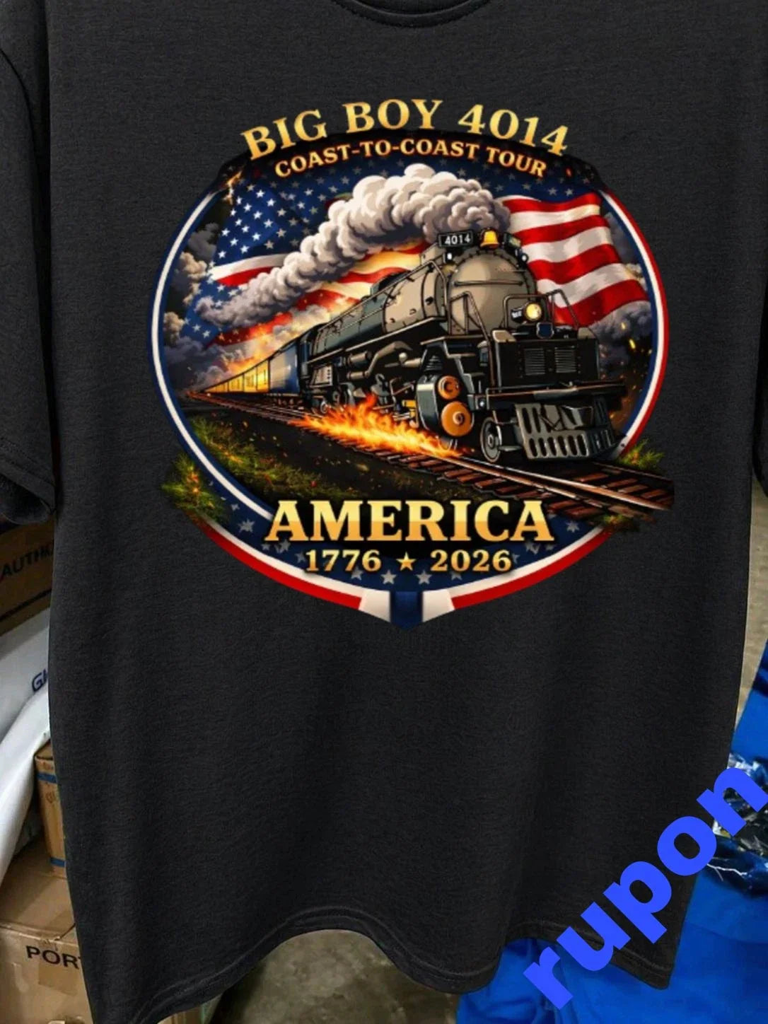 Big Boy America 250th Anniversary T Shirt Patriotic USA Tee Unisex, Youth & Kids Unisex