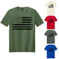 USA Distressed Flag Men T Shirt Short Sleeve Patriotic American Funny New Tee Unisex