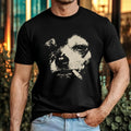 Smoking Chihuahua Funny Dog Meme Grunge Effect Dog Lovers Gift Tee Top Unisex