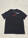 Von Dutch Oval Tee - Black/Red Logo Unisex