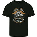 Biker Custom Cafe Racer Motorcycle Mens Light Cotton Unisex