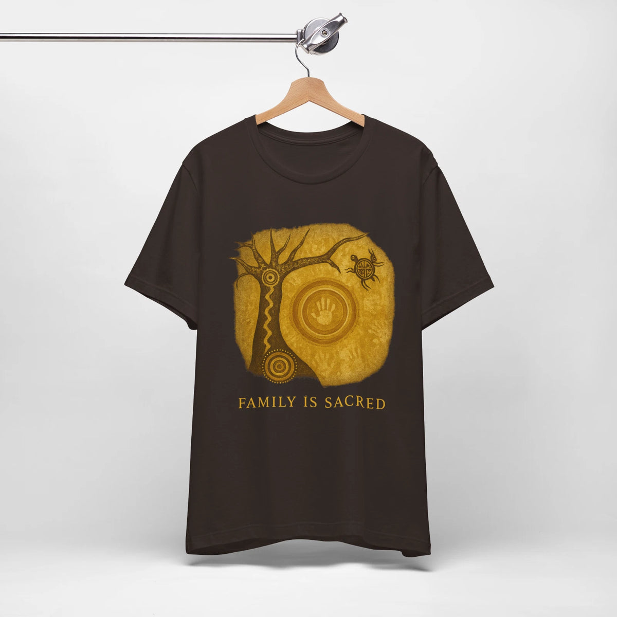 Family is Sacred Tee, Unisex ART T-Shirt, Spiritual Gift, Family Reunion Apparel