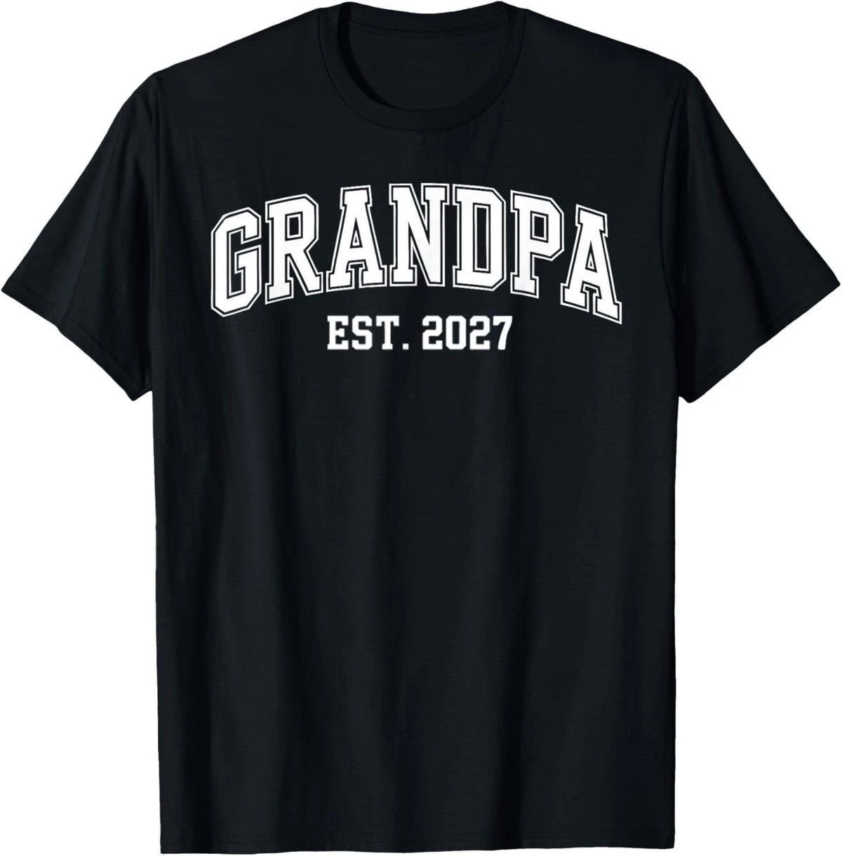 Promoted to Grandpa Est. 2027 Grandpa Est 2027 T-Shirt unisex T-Shirt