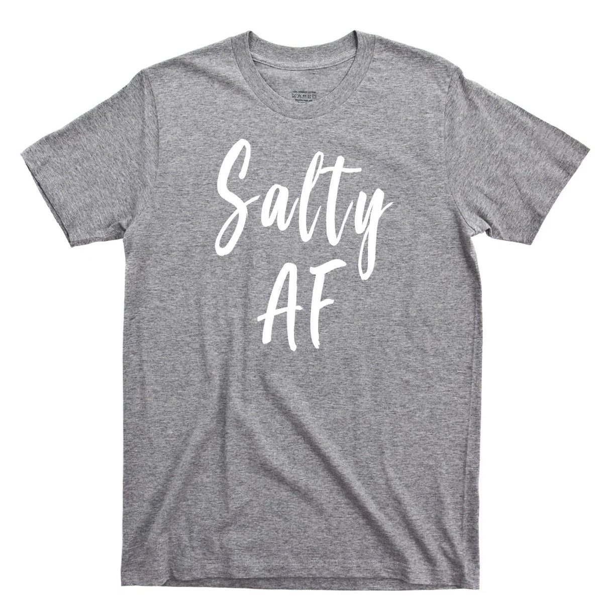 Salty AF T Shirt Beach Boat Hair Sandy Toes Sun Tan Ocean Tequila Margarita Tee Unisex