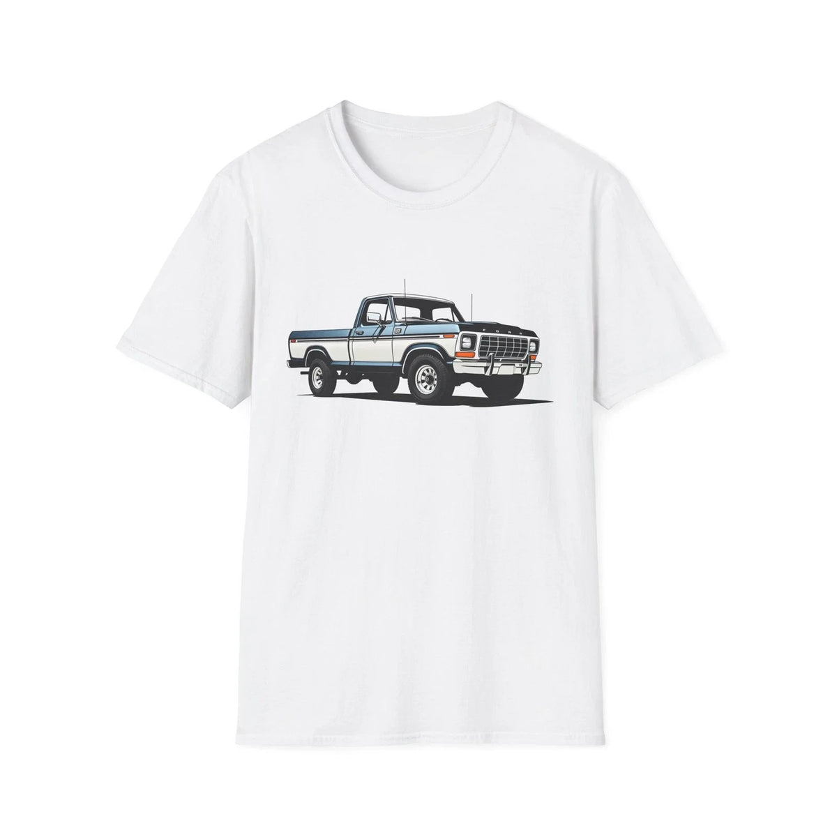 1979 Ford F-150 Classic Pickup Truck Tee Vintage Blue Oval 4x4 Graphic Unisex
